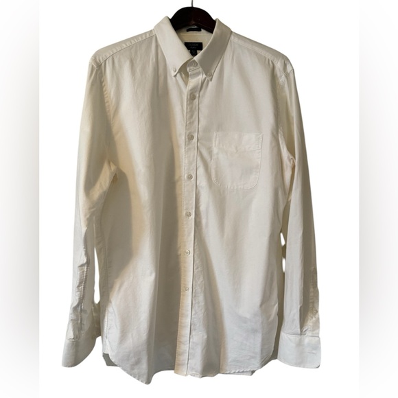 J. Crew Other - SOLD - J.Crew | Ludlow Premium Dress Shirt | White | Size 16h/35